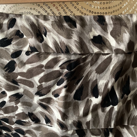 Julie Mitchell animal print skirt - Picture 2 of 6